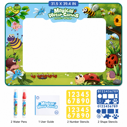 Reusable Water Doodle Mat for Kids